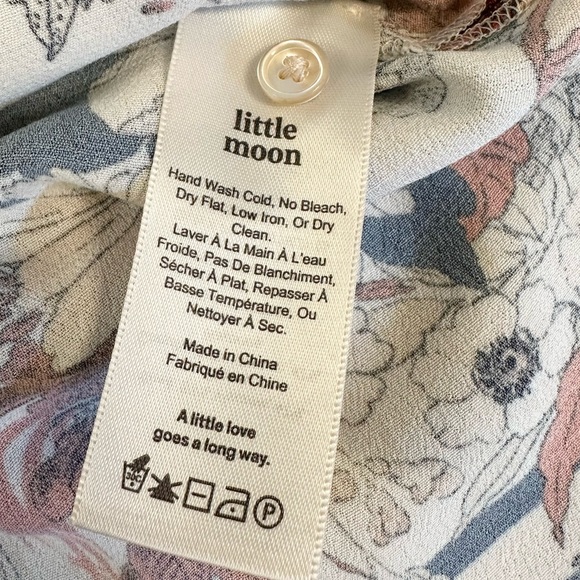 Aritzia Little Moon Floral Abelia Shirt and Pant Set - Picture 5 of 16